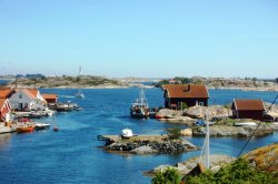 Sommerhäuser auf Flekkerøy